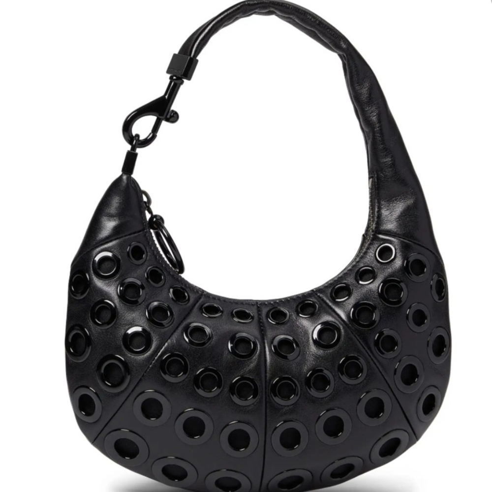 Rebecca Minkoff NWT Mini Croissant Eyelet Bag